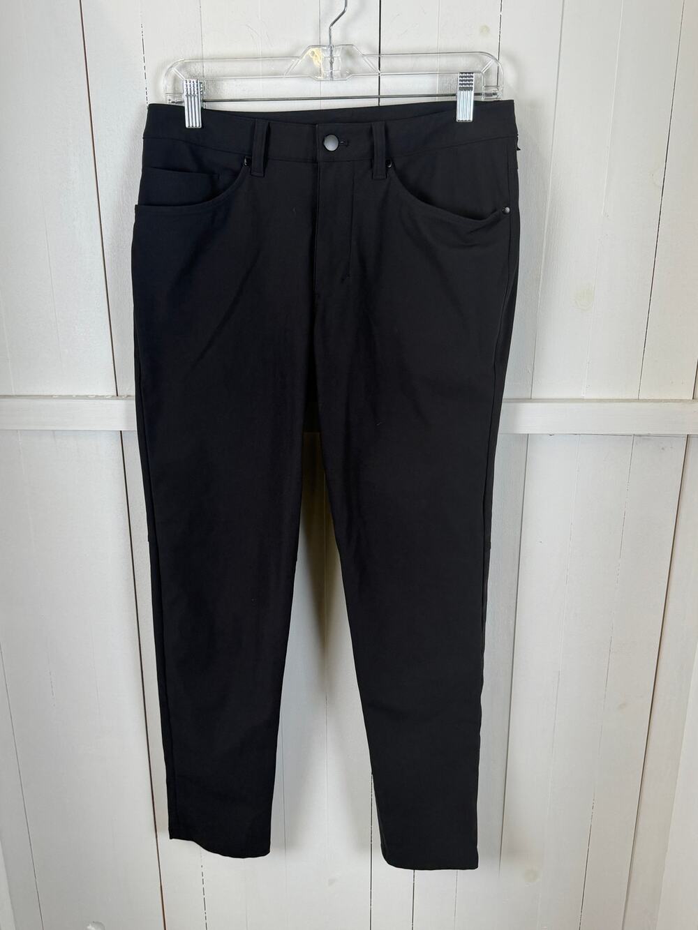 Lululemon Men's Black Dress Pants Size 30x30 Excellent